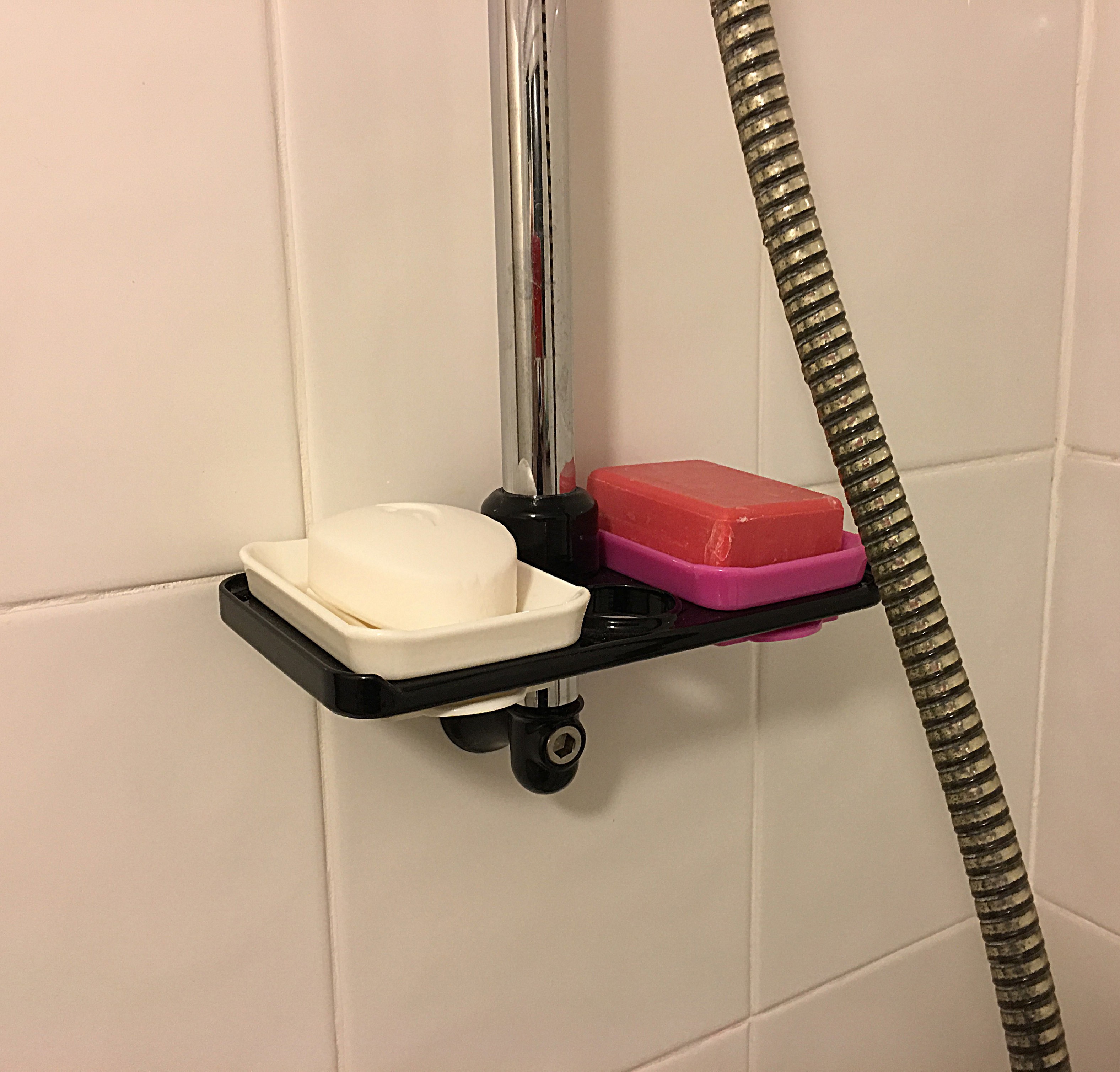 Free STL file Interchangeable Shower Soap Dish System・Object to