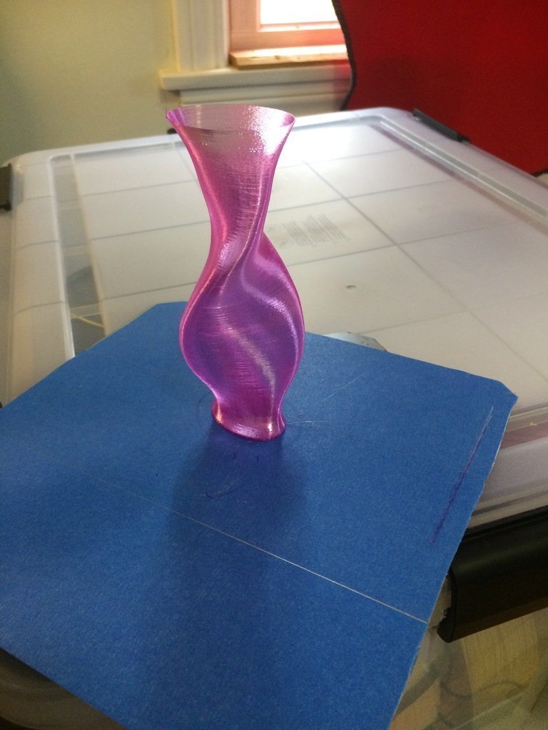 Free STL file Twisted Ellipse #1・Template to download and 3D print・Cults