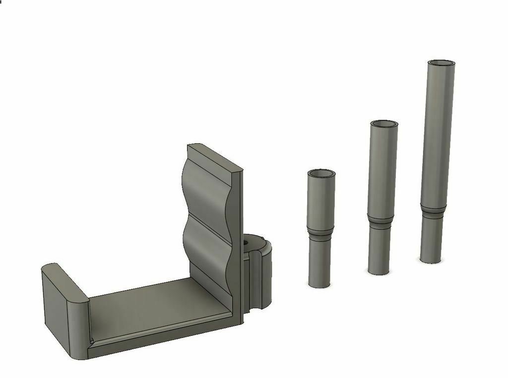 thumbnail image 2 of American Marine Pinpoint PH Monitor Cradle / Wall Mount – 3D Printed – Printed3d.parts 2 of 3