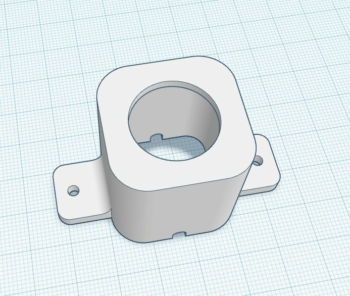 Бесплатный STL файл 21mm Rocker Switch Box - Flat Mount・3D-печатная ...