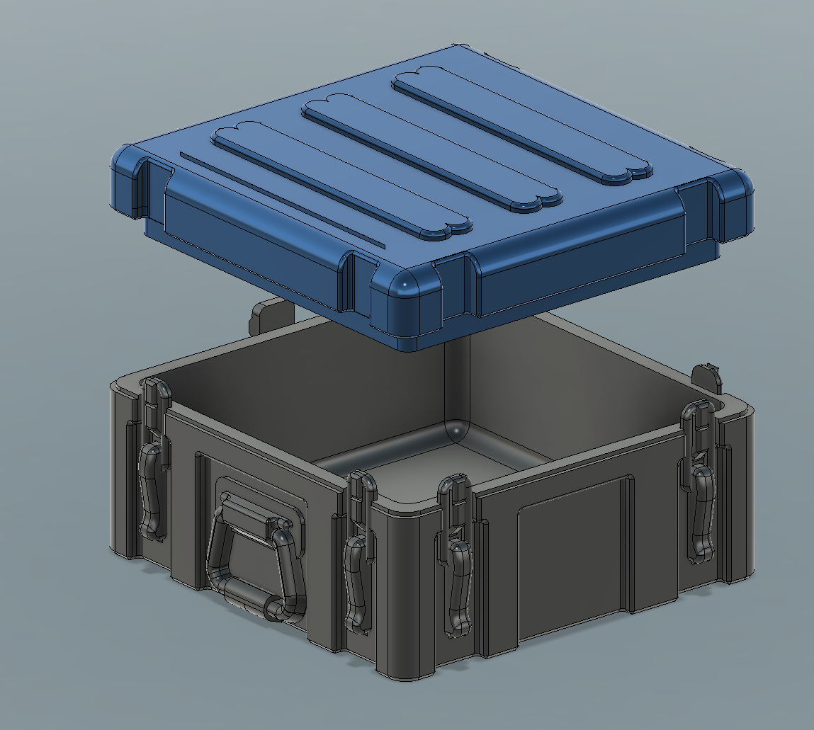 STL file Heavy Duty Storage Boxes 1/10th Scale 🎲・3D printable model to ...
