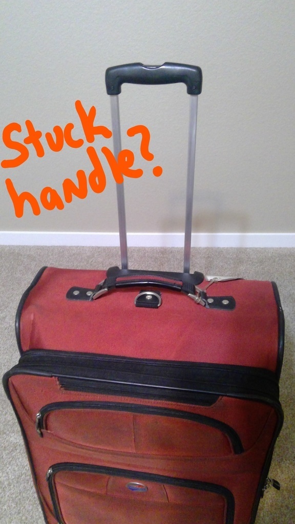 Free 3D file Broken Telescoping Luggage Handle Fix 🧳・3D printing idea