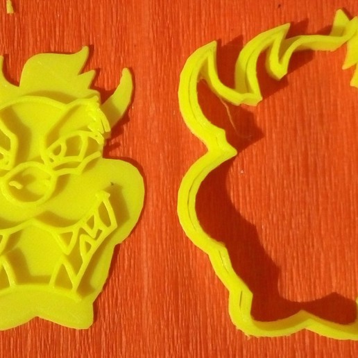 Download STL files bowser cookie cutter ・ Cults