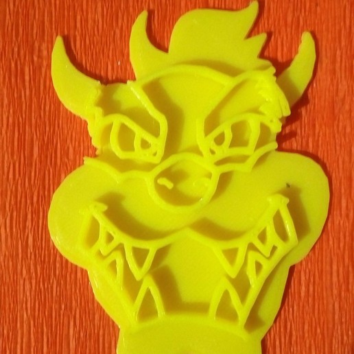 Download STL files bowser cookie cutter ・ Cults