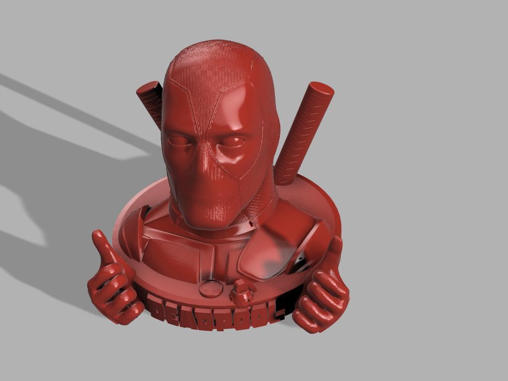 Free 3D file DeadPool revisited 2・3D printable model to download・Cults