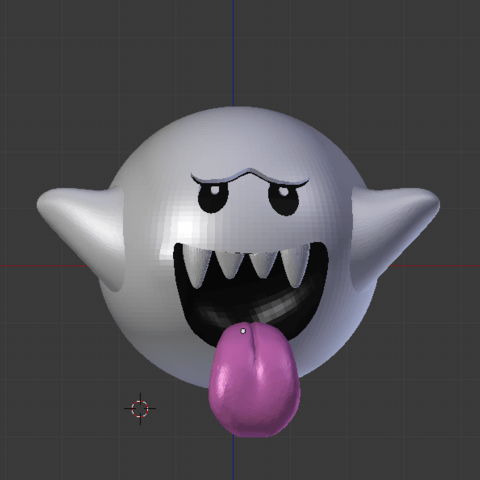 stl super mario characters boo cults