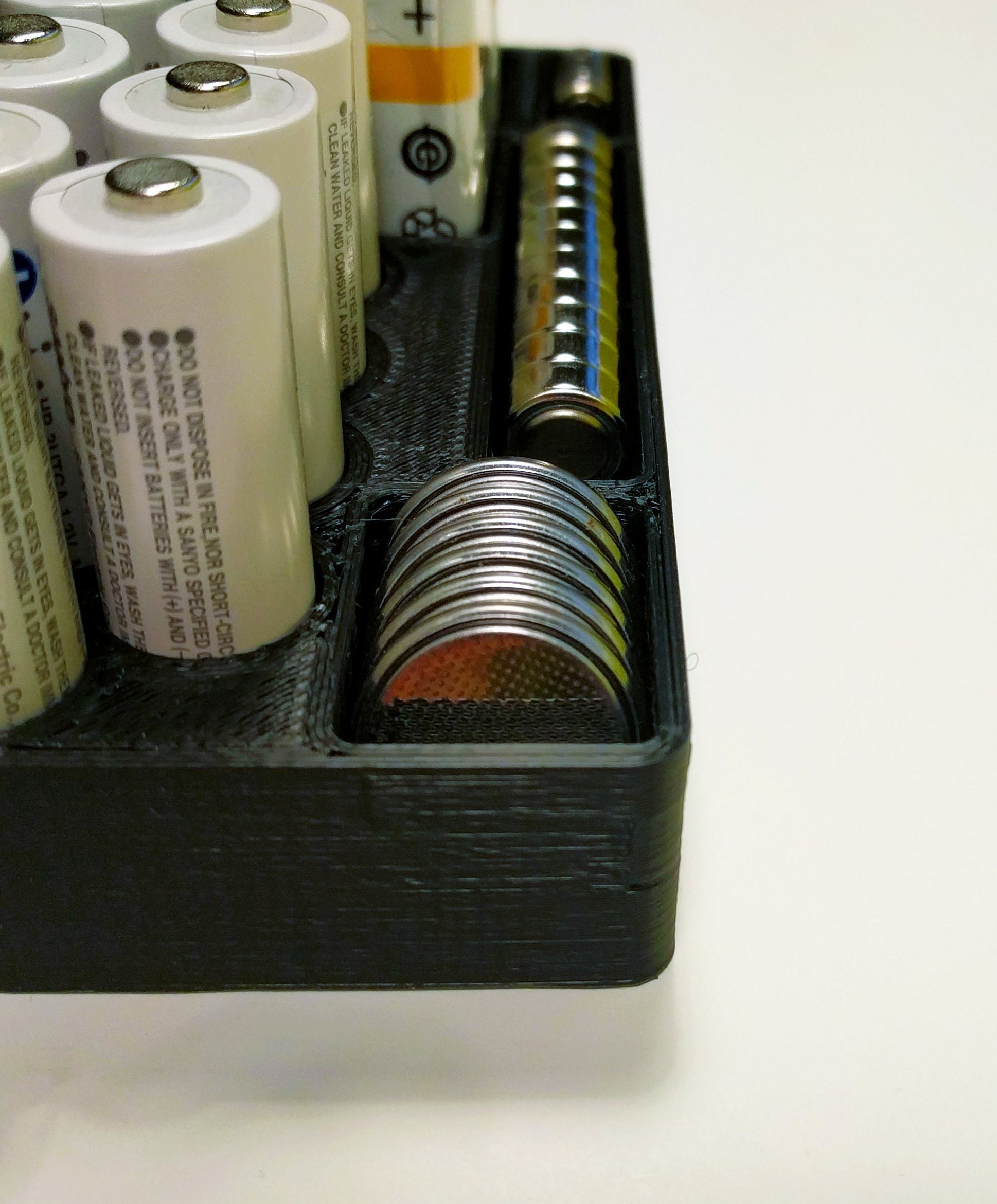 STL file Battery Organizer・3D printer design to download・Cults