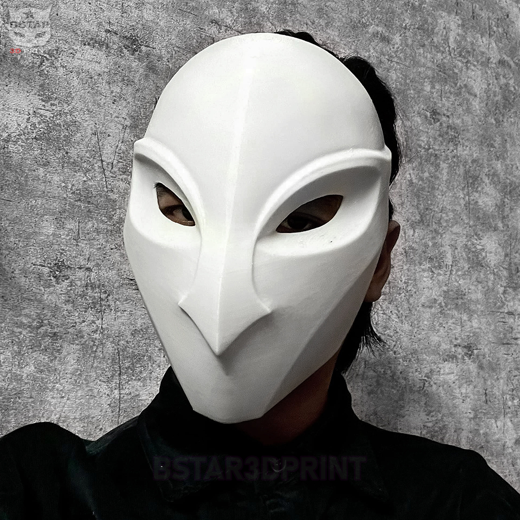 3D printing Court of Owls Mask Bat Man Gotham Knights 3D print model