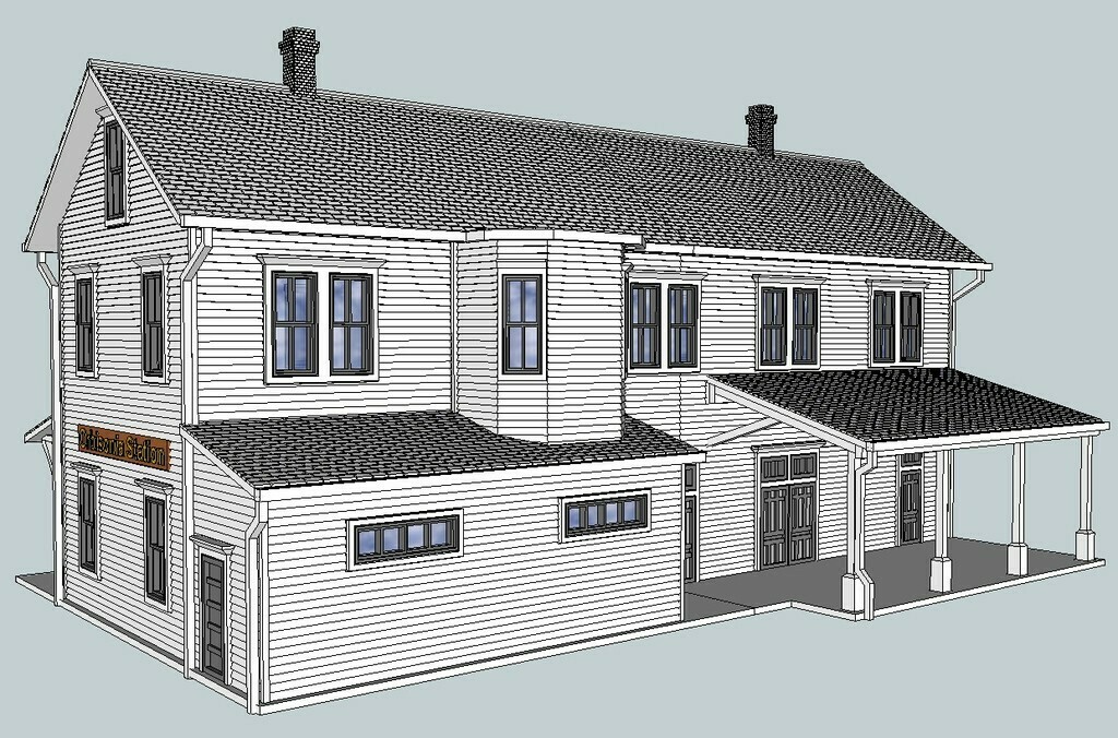 Free STL file HO Scale Orbisonia Station 🚉・3D print object to download