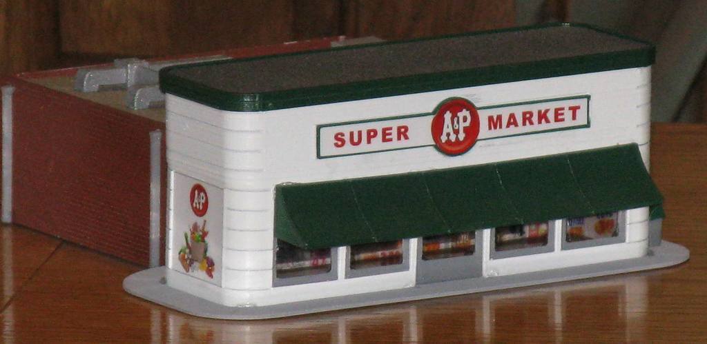 Free STL file HO Scale Grocery Store 🏛️・3D printer model to download・Cults