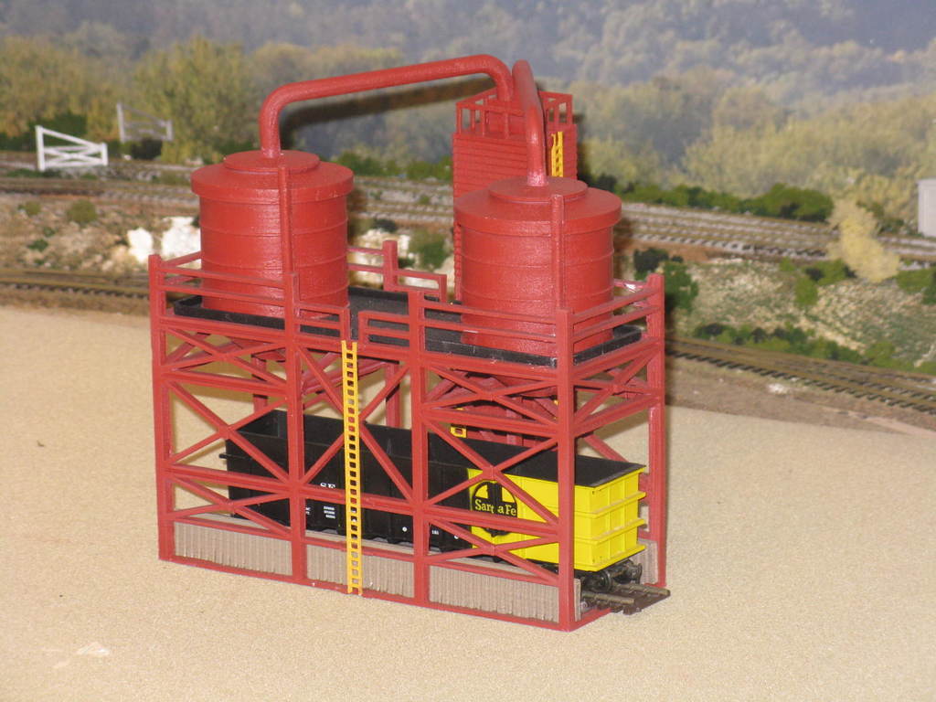 Download free STL file HO Scale Grain Towers • 3D printer object ・ Cults