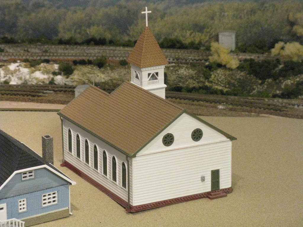 Free STL file HO Scale Church ⛪・3D printer design to download・Cults