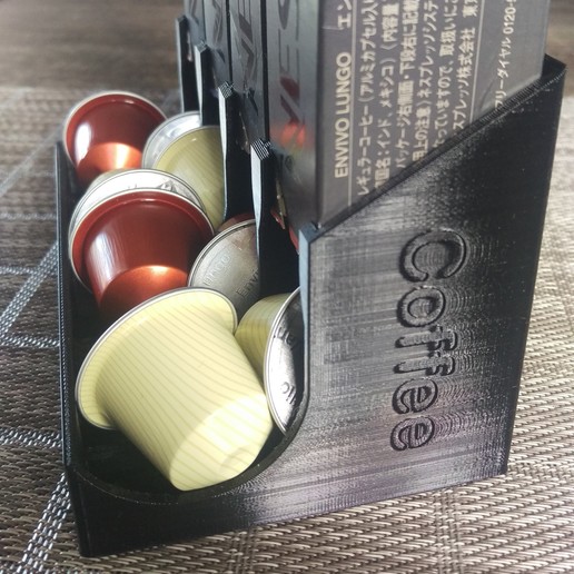 Download 3D print files NESPRESSO POD DISPENSER FOR 4 ...