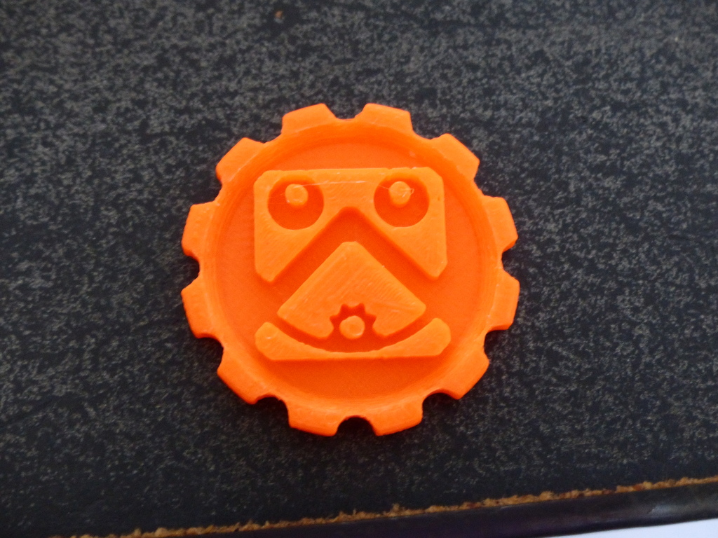 Free STL file My Home Fab maker coin・3D printer design to download・Cults