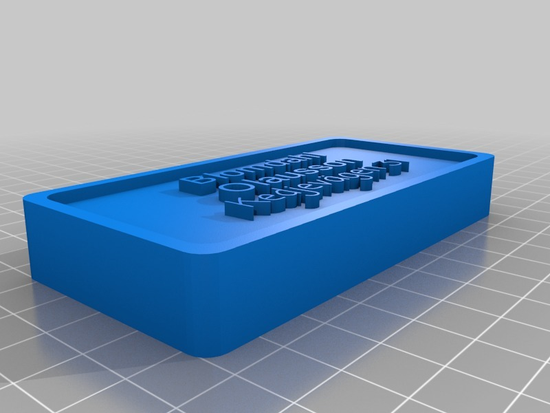 Free 3D file Nameplate 🚩・3D printable design to download・Cults