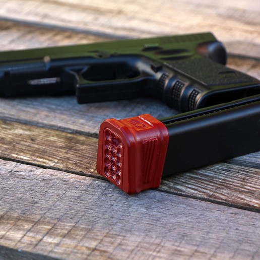 Download STL file AIRSOFT GLOCK MAG PLATE 10 • 3D printable template