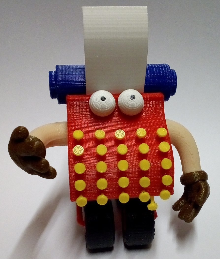 3D file Typewriter Guy from Sesame St・3D printable model to download・Cults