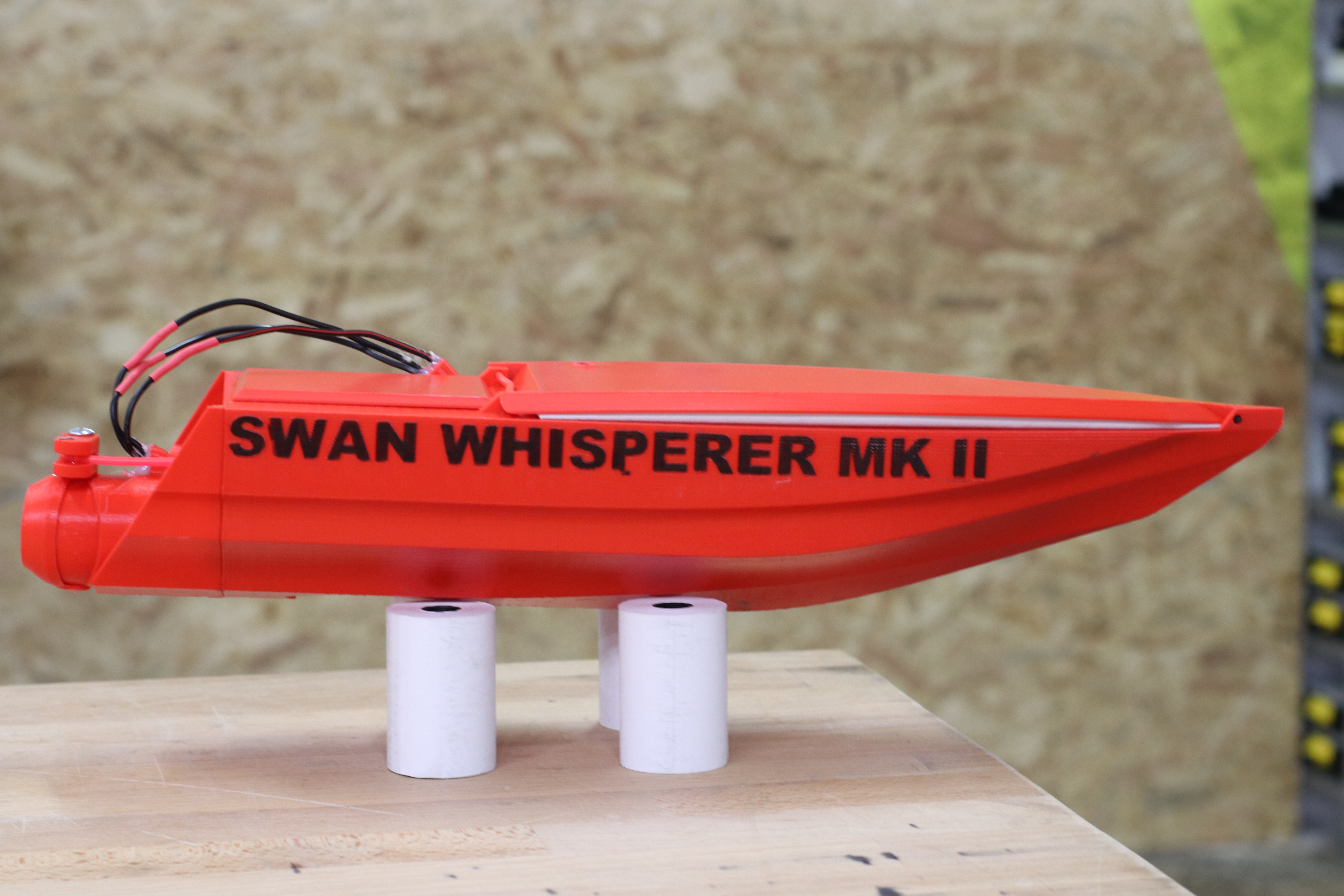 3D file Remote Controlled Board - SWAN WHISPERER MKII 🦢・3D printable ...