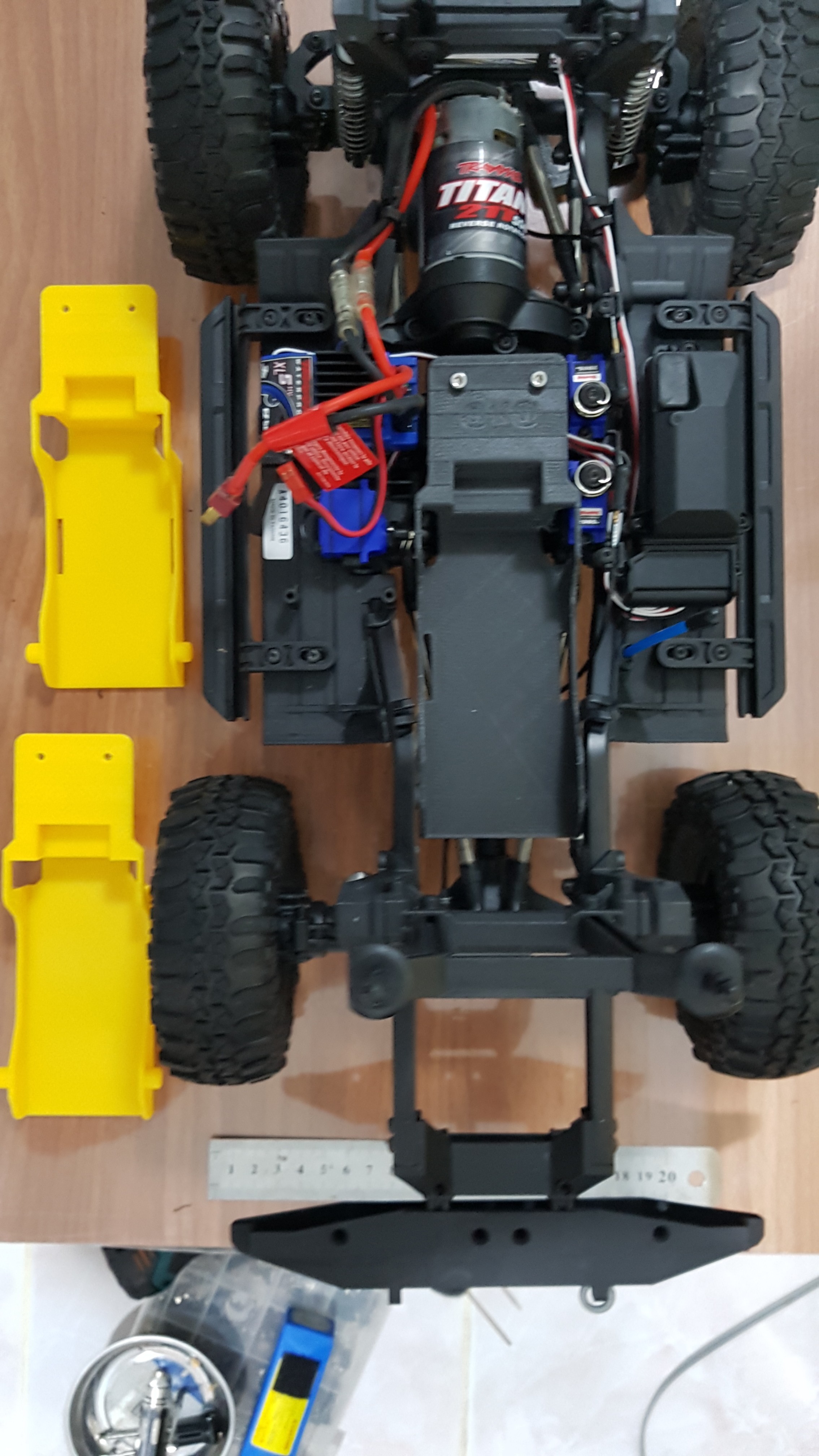 3D Printable TRX4 Battery Tray Low CG TRX4 Cults
