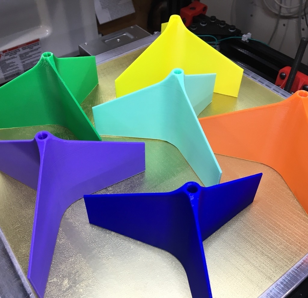 Free STL file Lawn Dart Fins with Fusion360 files・3D printing model to