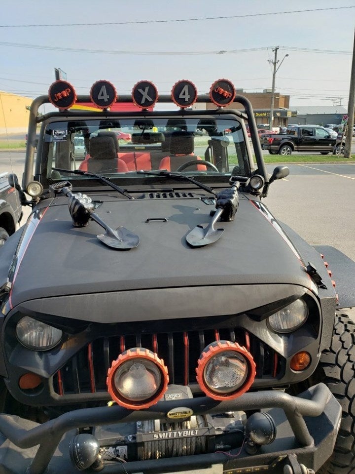 Free STL file Jeep light covers 💀・Template to download and 3D print・Cults