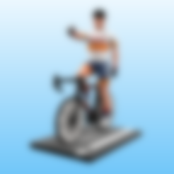 STL-bestanden downloaden Cyclist, Selfi3D