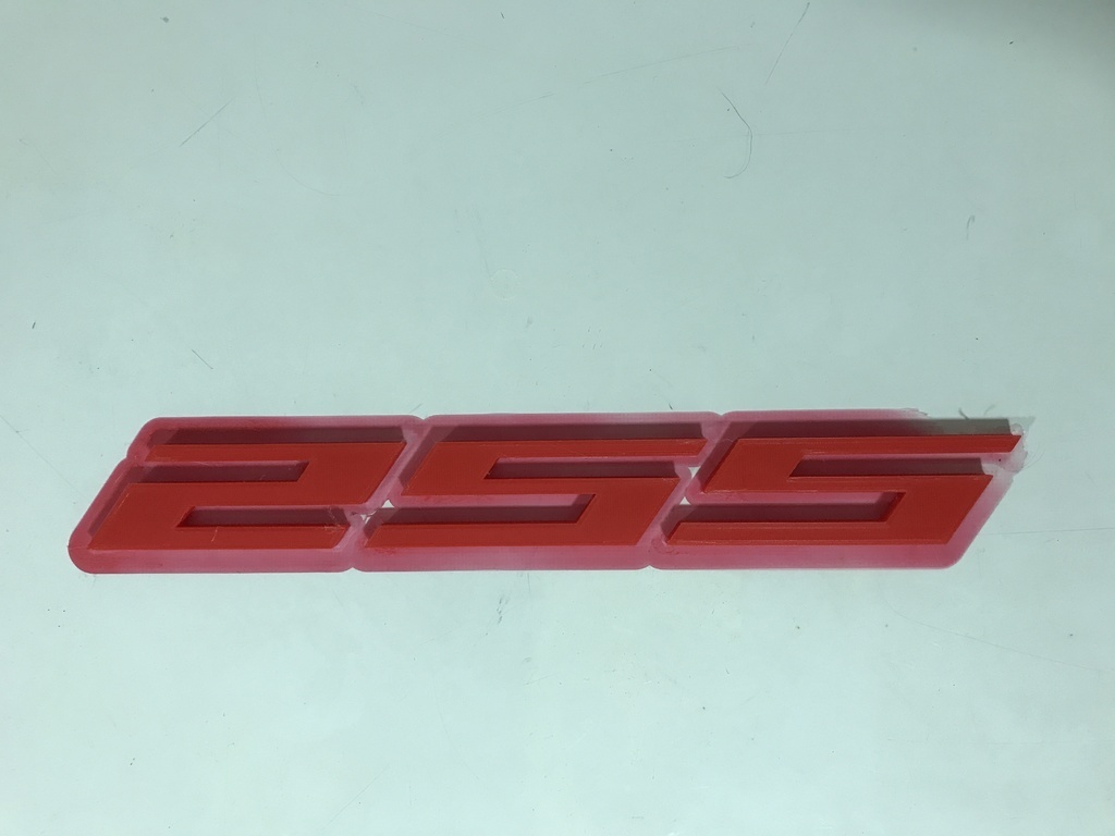 Free 3D file 2SS Camaro Logo・3D print design to download・Cults