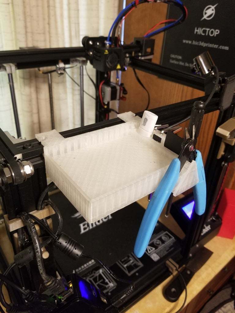 Free STL file Ender 5 Raspberry Pi Shelf with Tools・3D printing idea to ...