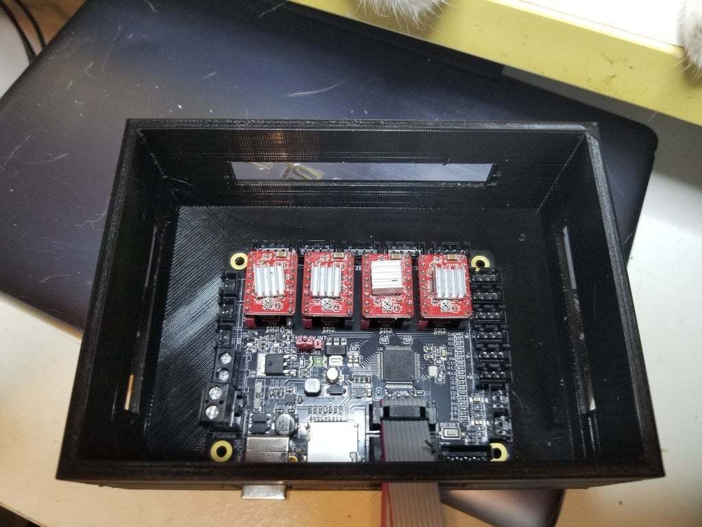 Free STL file SKR Mini 1.1 Stand alone case・Template to download and 3D