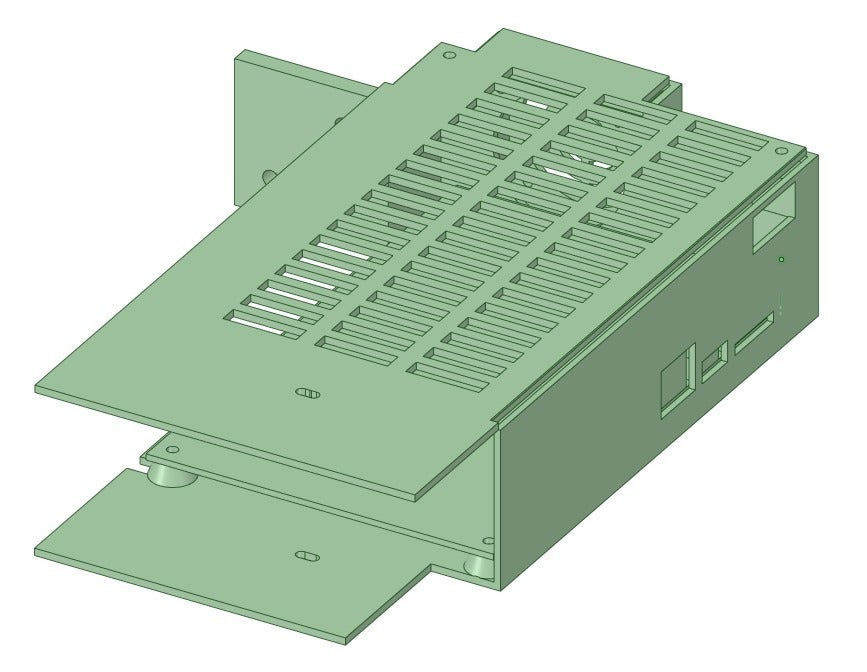 Free STL file Ender 3 / Ender 3 Pro SKR Pro 1.1 case 🔧・3D printer