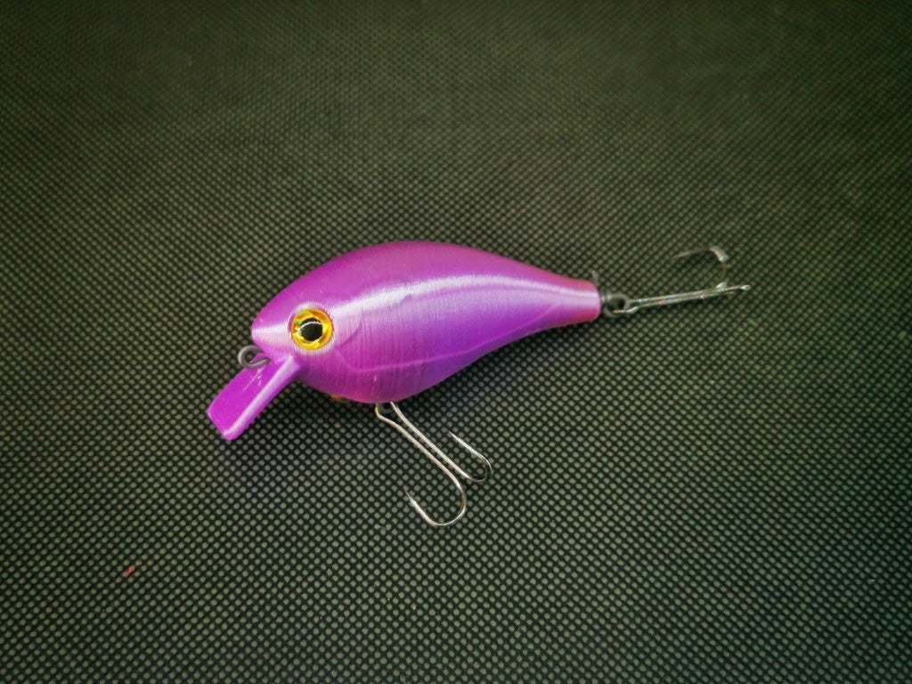 Leurres De Pêche Vintage Bill Norman – Crankbaits – Un En Boîte Avec Papiers