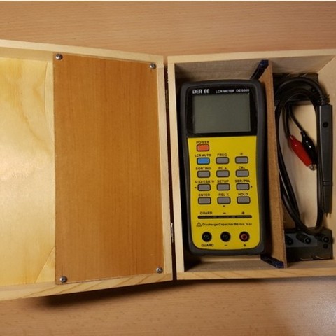 Wooden box modification for Multimeter