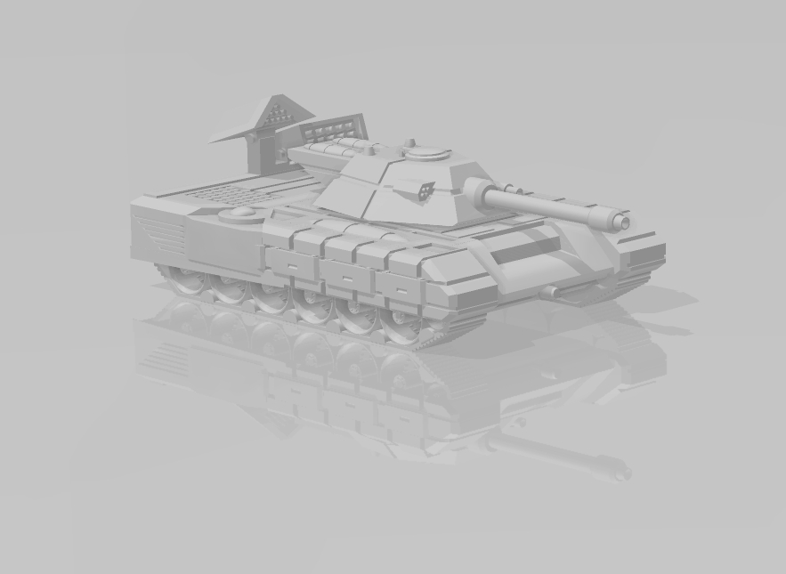 STL file Battletechnology Von Luck (classic look) 🍀・3D printing design