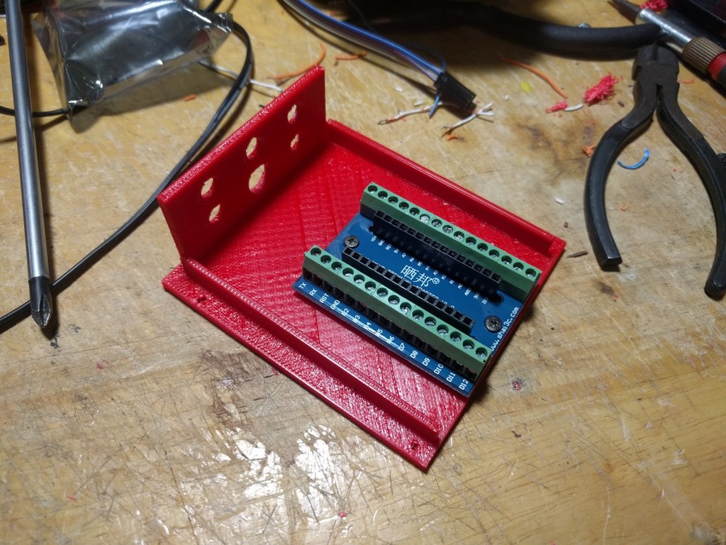 Free 3D file Screw Terminal Expansion Box for Arduino Nano・3D print ...