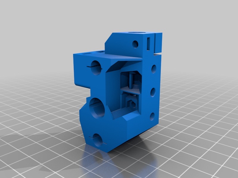 Free 3D file Prusa MMU2 Selector with magnet FINDA window (easier print ...