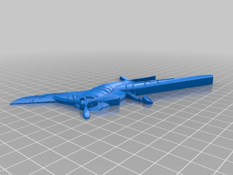 Free STL file Airplane・Object to download and to 3D print・Cults