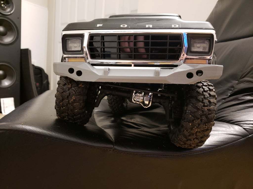 Free STL file TRX-4 Front Bumper 🚁・Model to download and 3D print・Cults