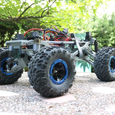 scale rc monster truck