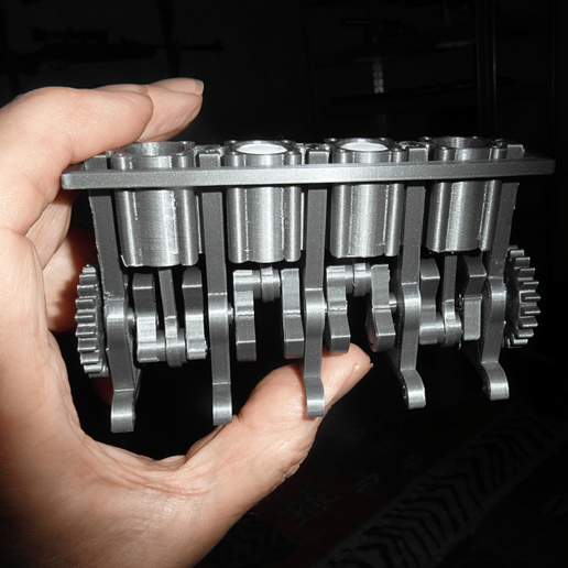 Download free STL file Inline 4T multicylinder engine kit • 3D