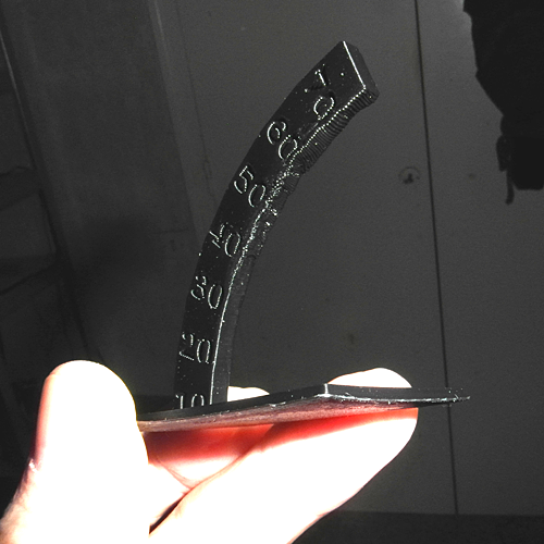 Download free STL file 10 to 70° overhang test • 3D ...