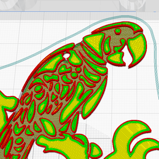 Télécharger fichier STL gratuit Perroquet • Design à imprimer en 3D ・ Cults