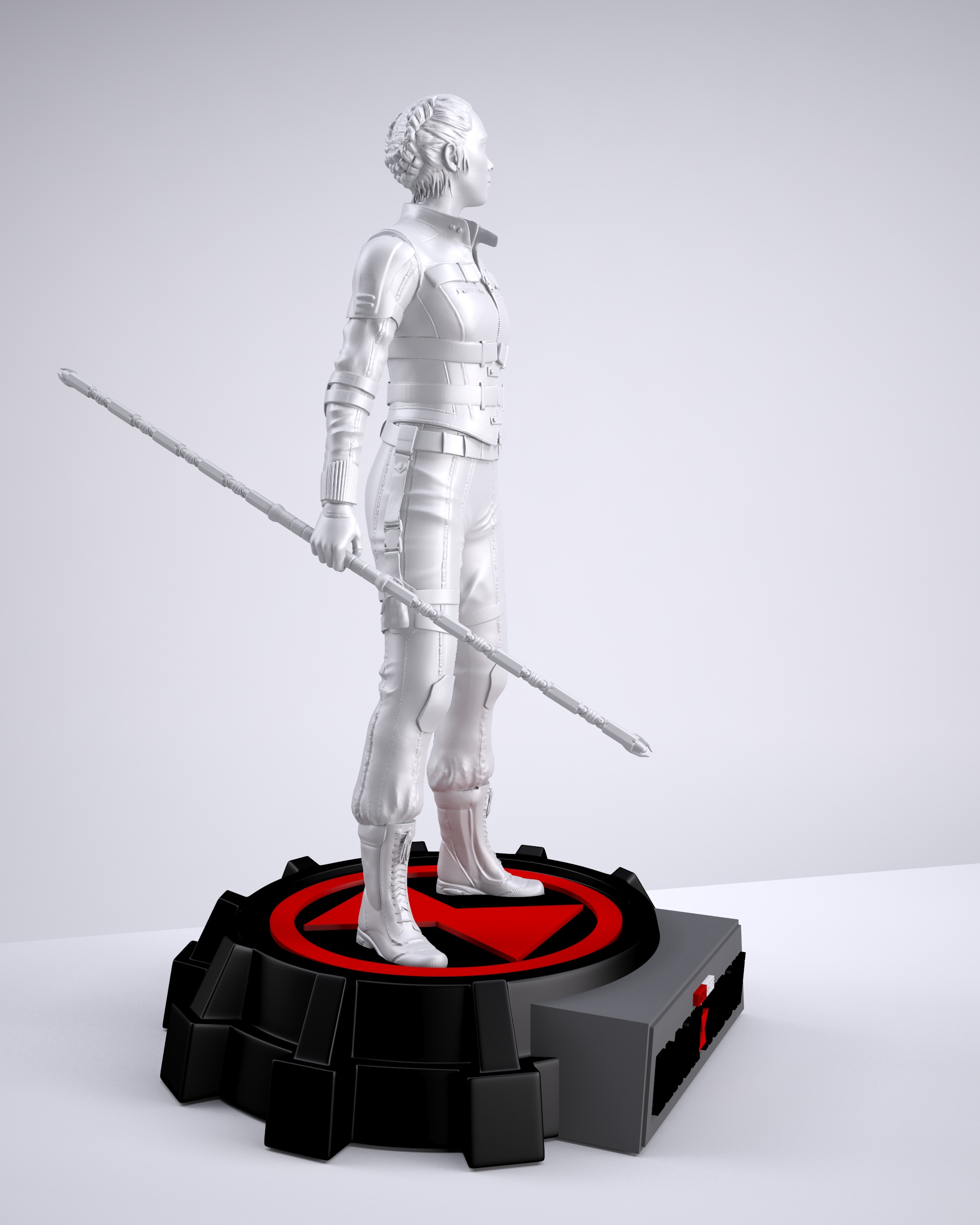 STL file Black Widow - Yelena Belova 3D print model 🎬・3D print model to ...
