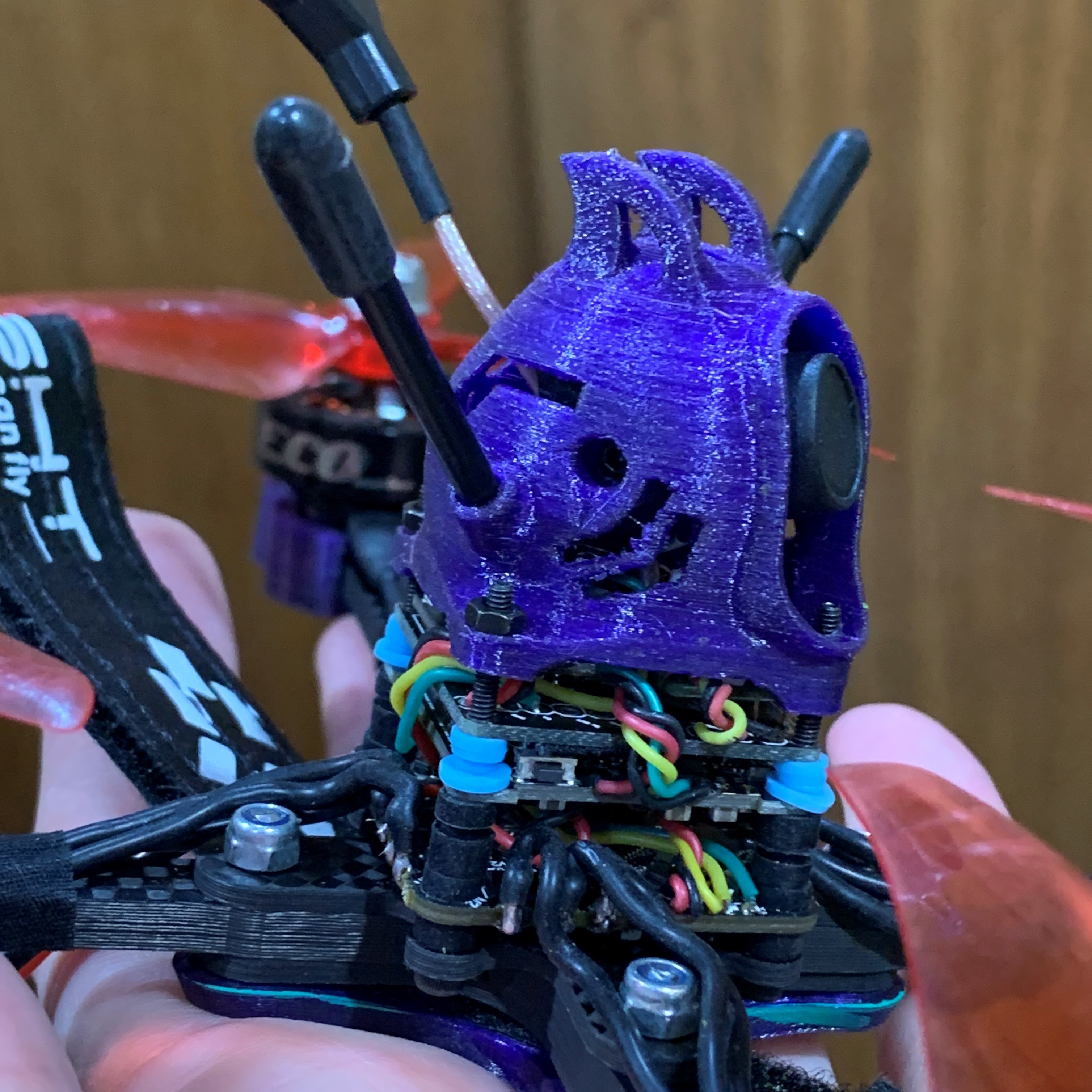 Hélices PC Pour Drone De Course – 65mm, Trous 1mm/1.5mm, Sens CW/CCW