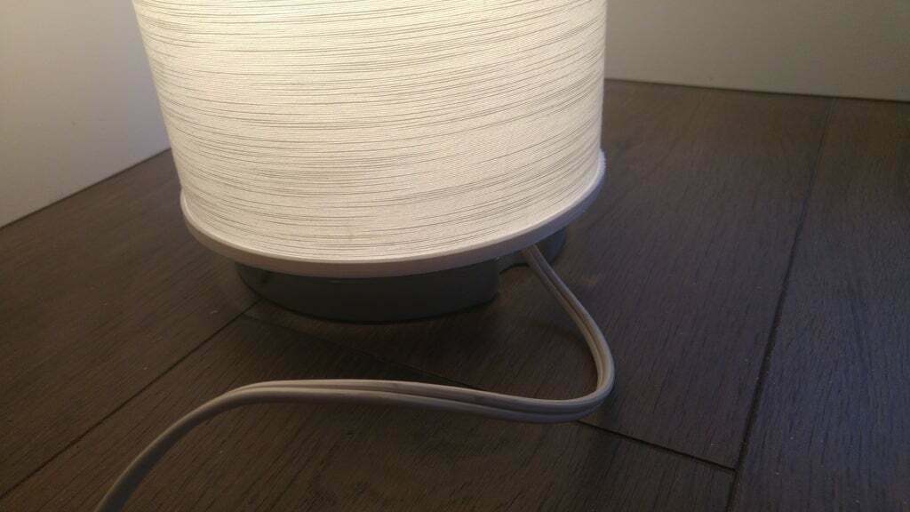 Free STL file Vidja Ikea Lamp Bottom Part・3D printable object to