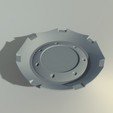 Download free STL file volkswagen rim center cap • 3D ...