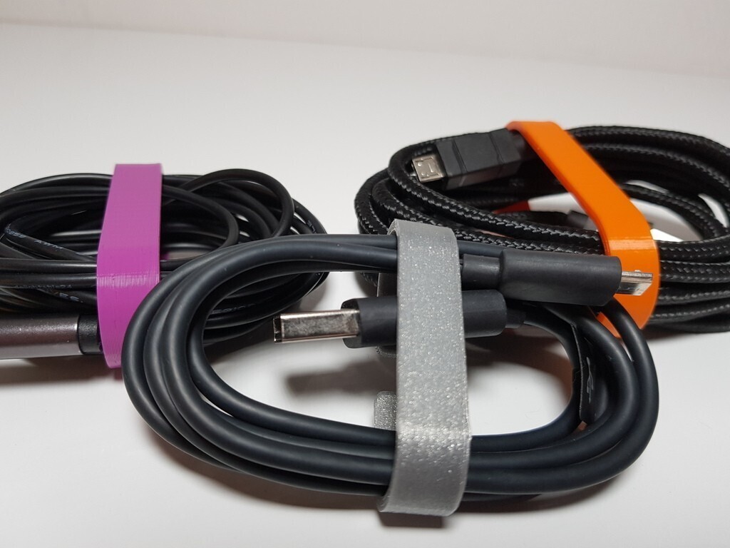 Download free STL file Cable Organizer 5 sizes / Range cable 5 tailles • Design to 3D print ・ Cults