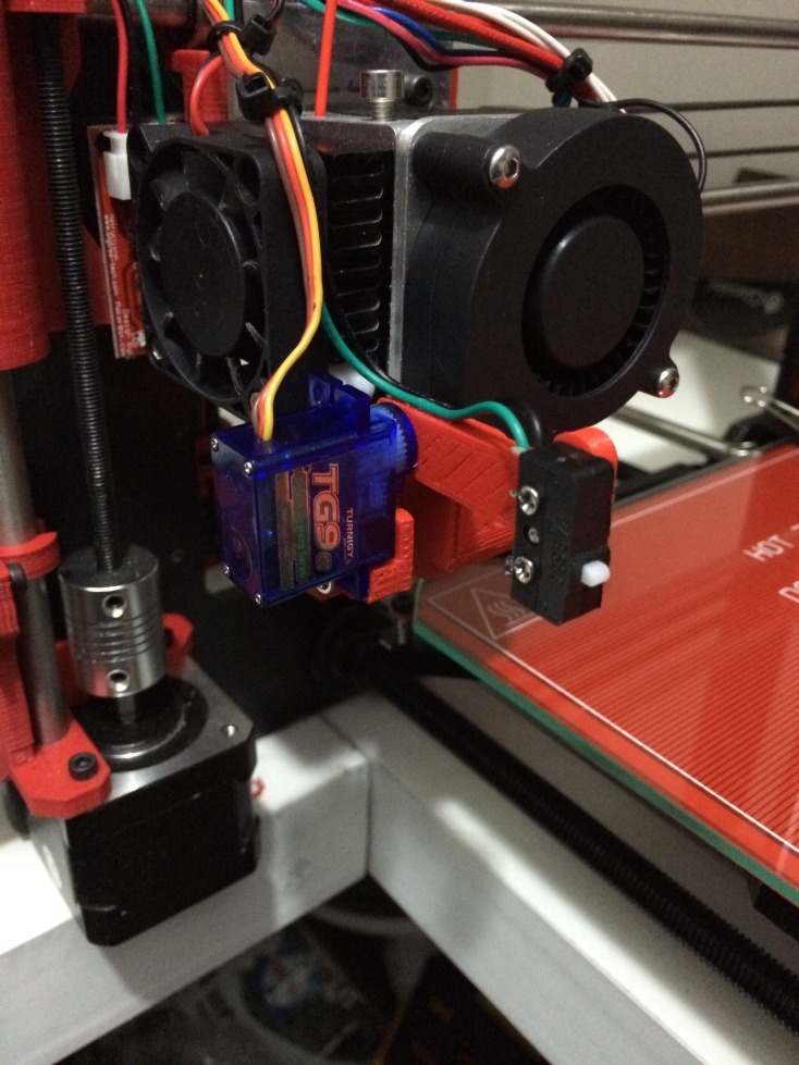 Free 3D file Hephestos Bed Auto Leveling Support for GT9 Servo Motor ...