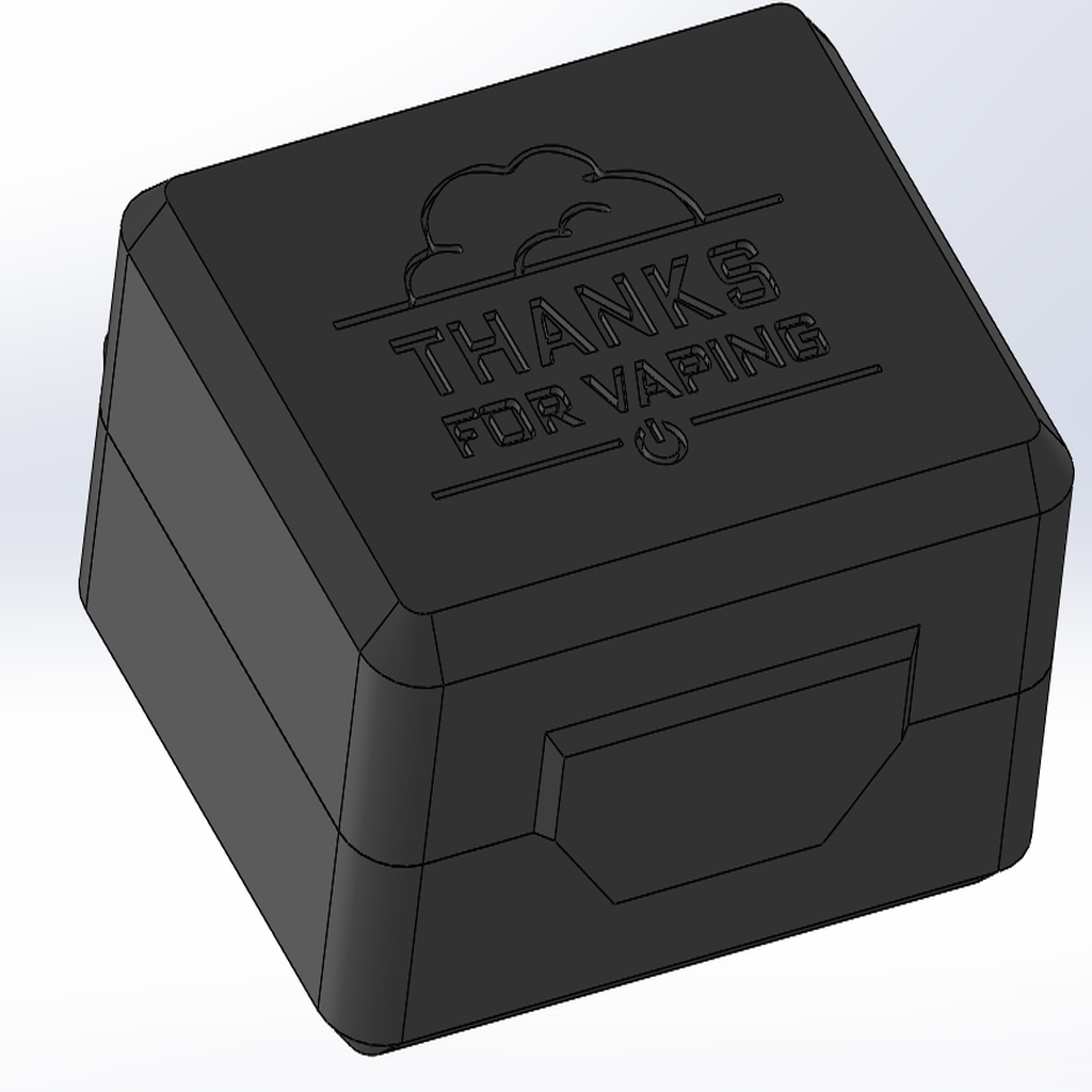 Free 3D file Boitier / Box E-Liquid・3D printer design to download・Cults