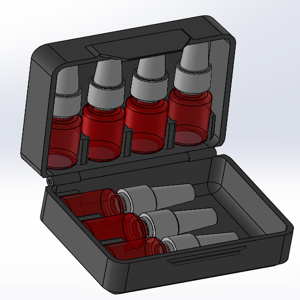 Free 3D file Boitier / Box E-Liquid・3D printer design to download・Cults