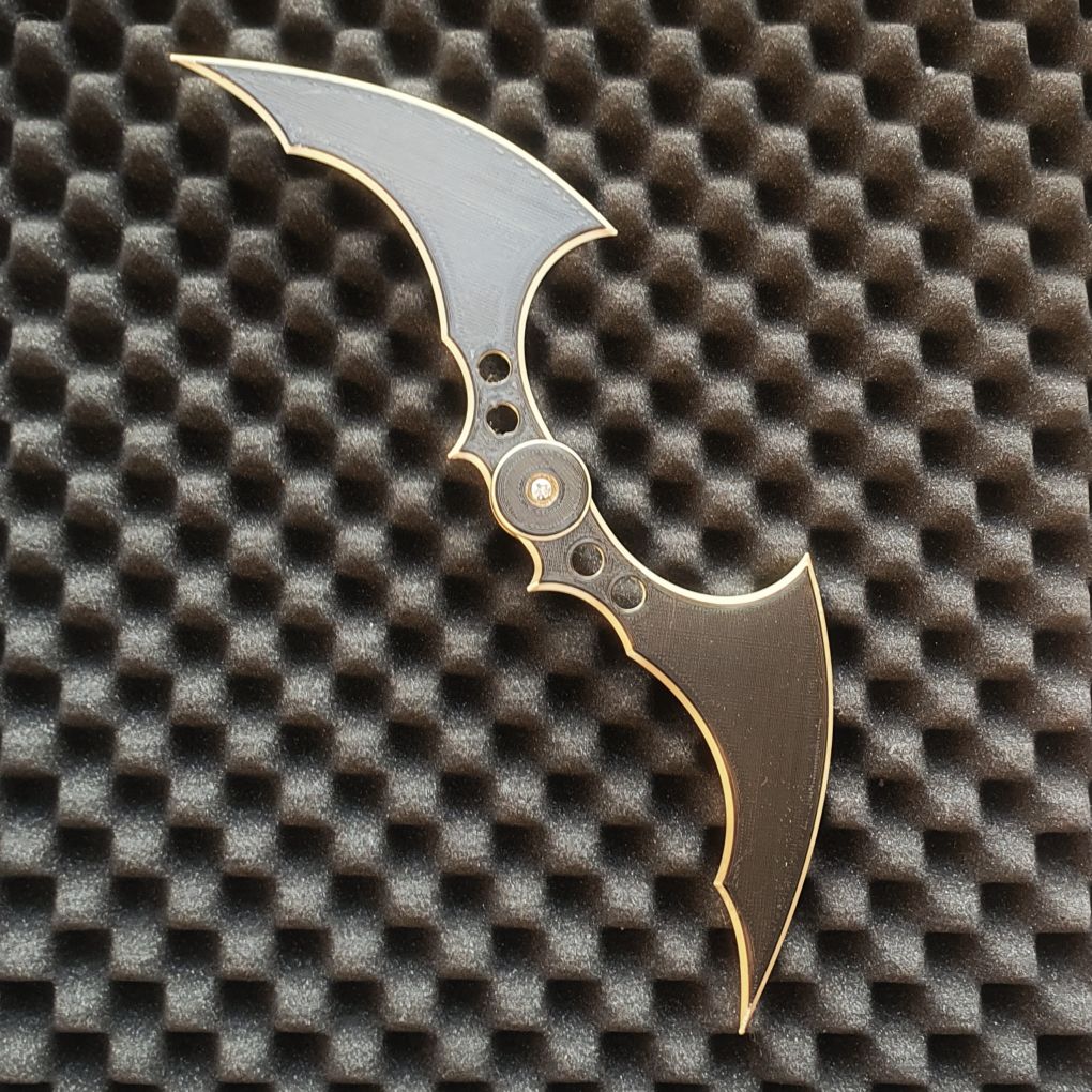 Free STL File Folding Batarang 3D Printable Design To Download Cults free-stl-file-folding-batarang-3d-printable-design-to-download-cults
